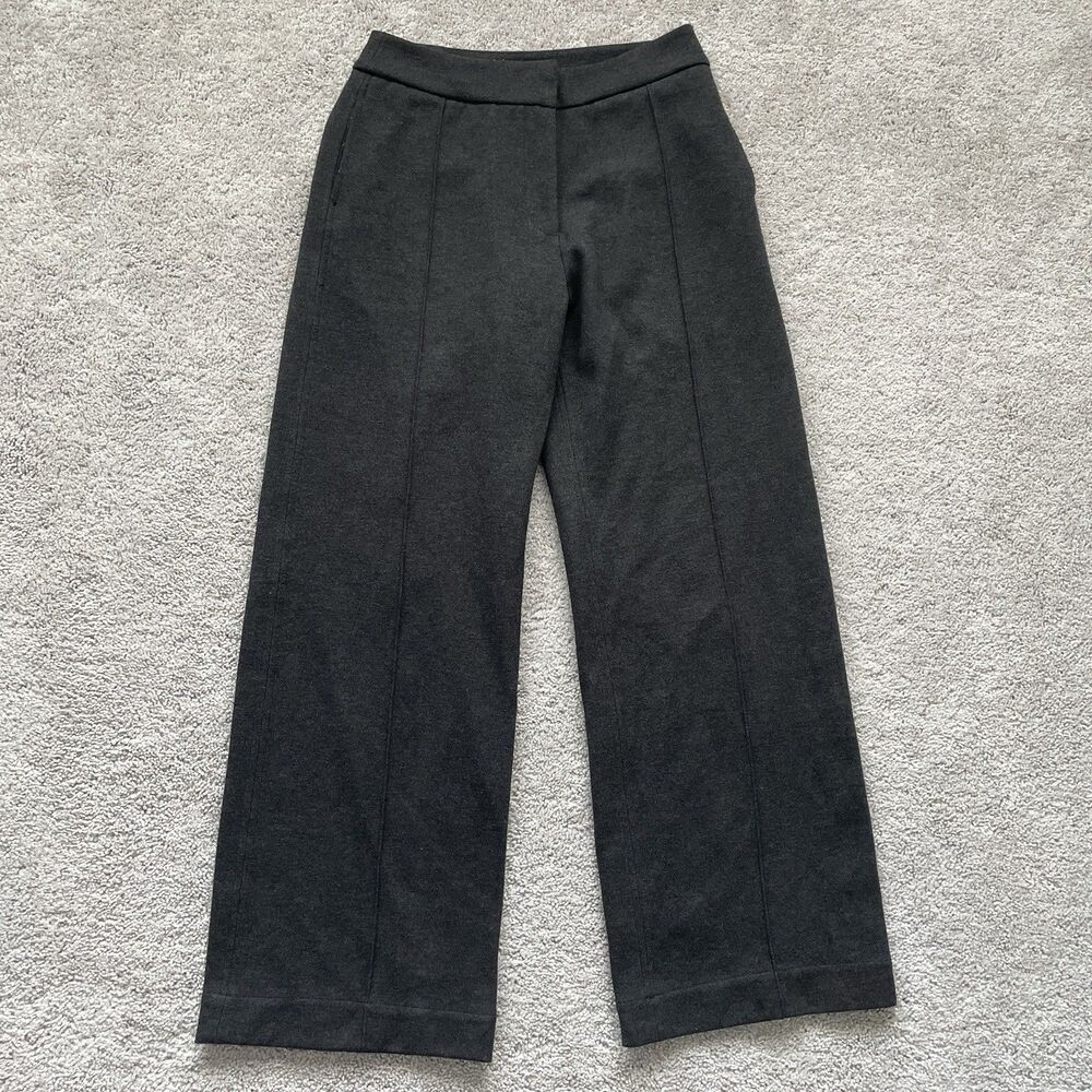 Viviane Furrier Black Wide Leg Pants Slacks Trousers Women's Size 28x29 Rare